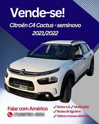 CITROËN C4 CACTUS 1.6 VTI 120 FLEX FEEL PACK EAT6 CITROËN C4 CACTUS 1.6 VTI 120 FLEX FEEL PACK EAT6